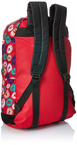 Mochila Escolar Luxcel Adulto Unissex, Vermelho, U