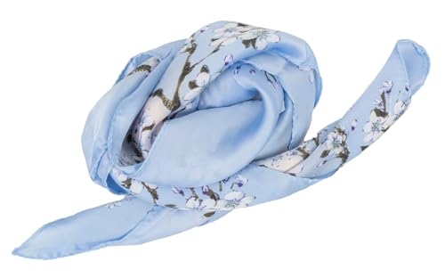 Scarfs for Women Fashion Hair Scarves Accessories Lightweight Floral Print Neck Scarfs(27''x27'')2