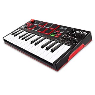 AKAI Professional MPK Mini Play – Clavier Maître MIDI/USB avec Haut-Parleurs Intégrés, Pads MPC, Effets Intégrés, 128… - Les Beatles, Paul McCartney, John Lennon, RIngo Starr, George Harrison