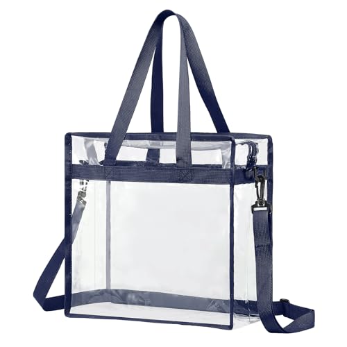 Sac fourre-tout transparent uxcell en PVC étanche avec sangle réglable