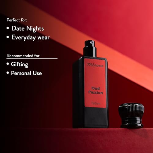 Image of Dopamine Oud Passion Unisex Perfume 50 ml for Long Lasting Smell | Rich, for Long lasting Smell | Luxurious Fragrance Premium Oud Perfumes for Men & Women