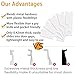 Firefighter Tools，Plastic Pry Tool，Door Opener，Opening Card 5pcs Ultra Thin Flexible Pry Opening Plastic-steel Doors Joggling Bypass Tools Lock Opener (5)