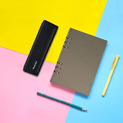 Worklion Adjustable 6-Hole Punch With Positioning Mark, Daily Paper Puncher For A5 Size Six Ring Binder Planners - Refill Pages #TOP7