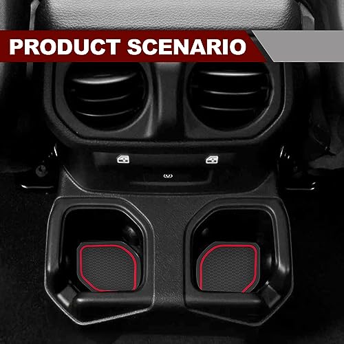 Kit 4 Inserts Portavasos para Wrangler JL/JLU y Gladiator JT miniatura 6