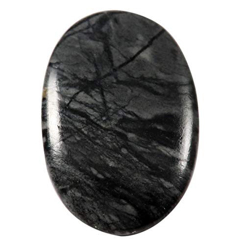Jaspe picasso cabochon ovale 47,1 carats pour remplacer une pierre perdue ou monter un bijou