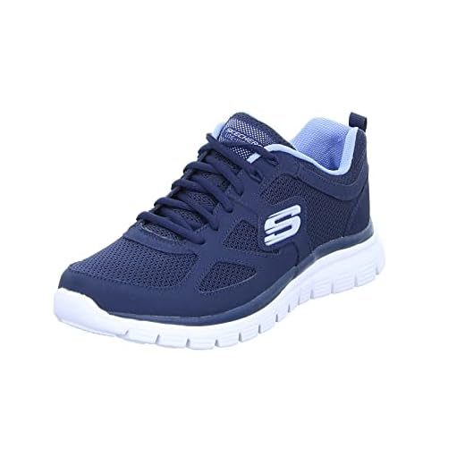 Skechers Burns- Agoura Hombre Scarpe da Ginnastica, Navy, 43 EU
