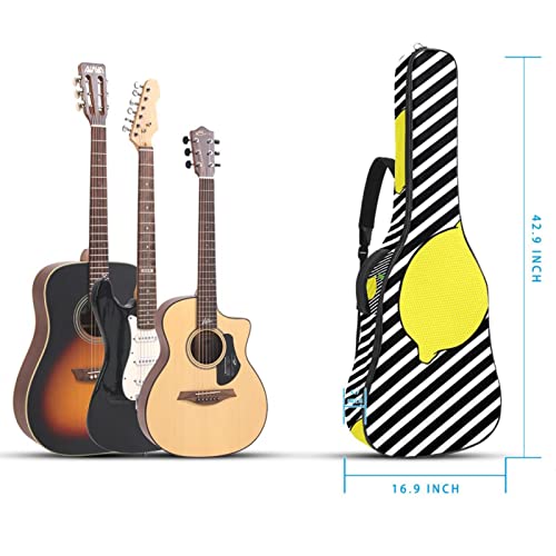 Housse pour guitare acoustique – Motif notes de piano – 1 cm d’épaisseur – Étanche – 101,6 cm – 104,1 cm, Multicolore 10… - Les Beatles, Paul McCartney, John Lennon, RIngo Starr, George Harrison Housse pour guitare acoustique - Motif notes de piano - 1 cm d'épaisseur - Étanche - 101,6 cm - 104,1 cm, Multicolore 10… – Image 6