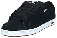 Etnies Herren Kingpin Skate-Schuh, Schwarz Weiß, 45 EU