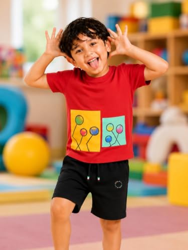 Image of Pilolo Kids Soft Cotton Lycra Pocket T-Shirt for Boy's