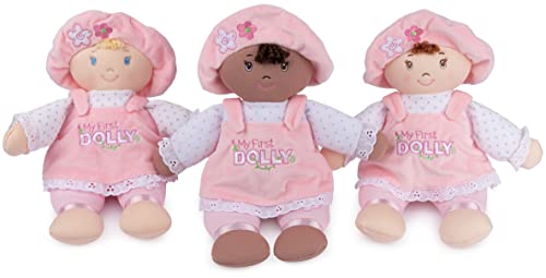 Gund Baby My First Dolly, Plush Doll For Babies And Toddlers, Pink/White, 13” #TOP5