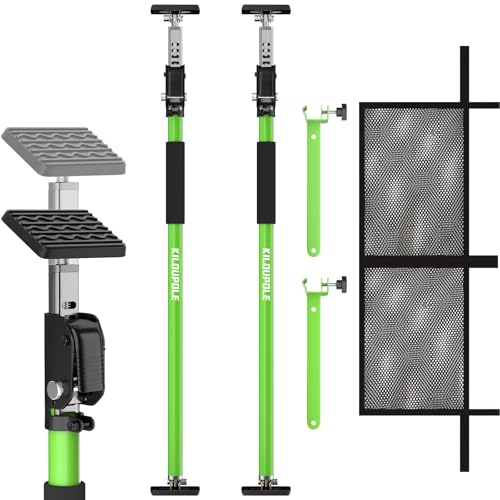 KILOUPOLE Adjustable Cargo Bars, 43' to 75' Non-Slip Truck Bed Divider, Cargo Bar for Pickup Truck...