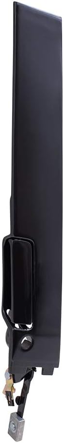 Passengers Outside Outer Gloss Door Handle Replacement for Oldsmobile Cutlass Supreme 10296626