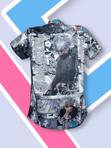 Image of YORIICHI Gojo Satoru Baby Casual Shirt for Men & Women || Men Stylish Shirt || Men Printed