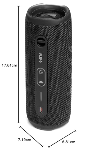 Caixa de Som Bluetooth JBL Flip 6 30W Preta - JBLFLIP6BLK glide