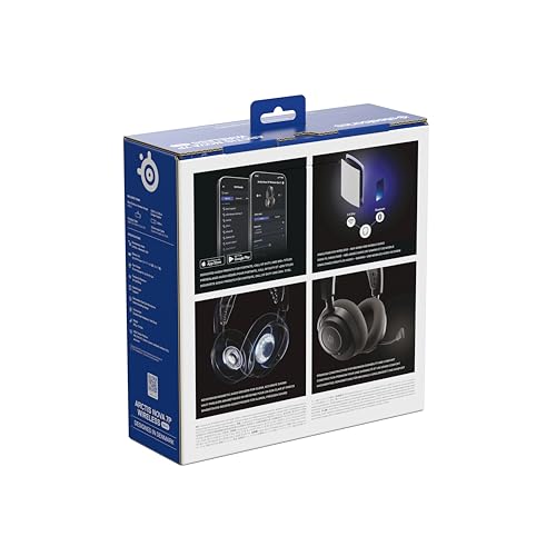 Arctis Nova 7P Wireless Gen 2 -Playstation cuffie da gioco -Controllo app in tempo reale - Oltre 50 h -Driver magnetici al neodimio - Mixabile 2,4 GHz/Bluetooth - PS5,PC,Switch 1/2, Mobile - Cuffia gaming - Immagine 15