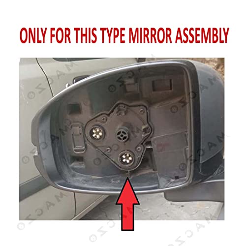 Image of Maczo - orvm Left Side Sub Mirror Glass Plate Fits Handa City 2014-2019 Model