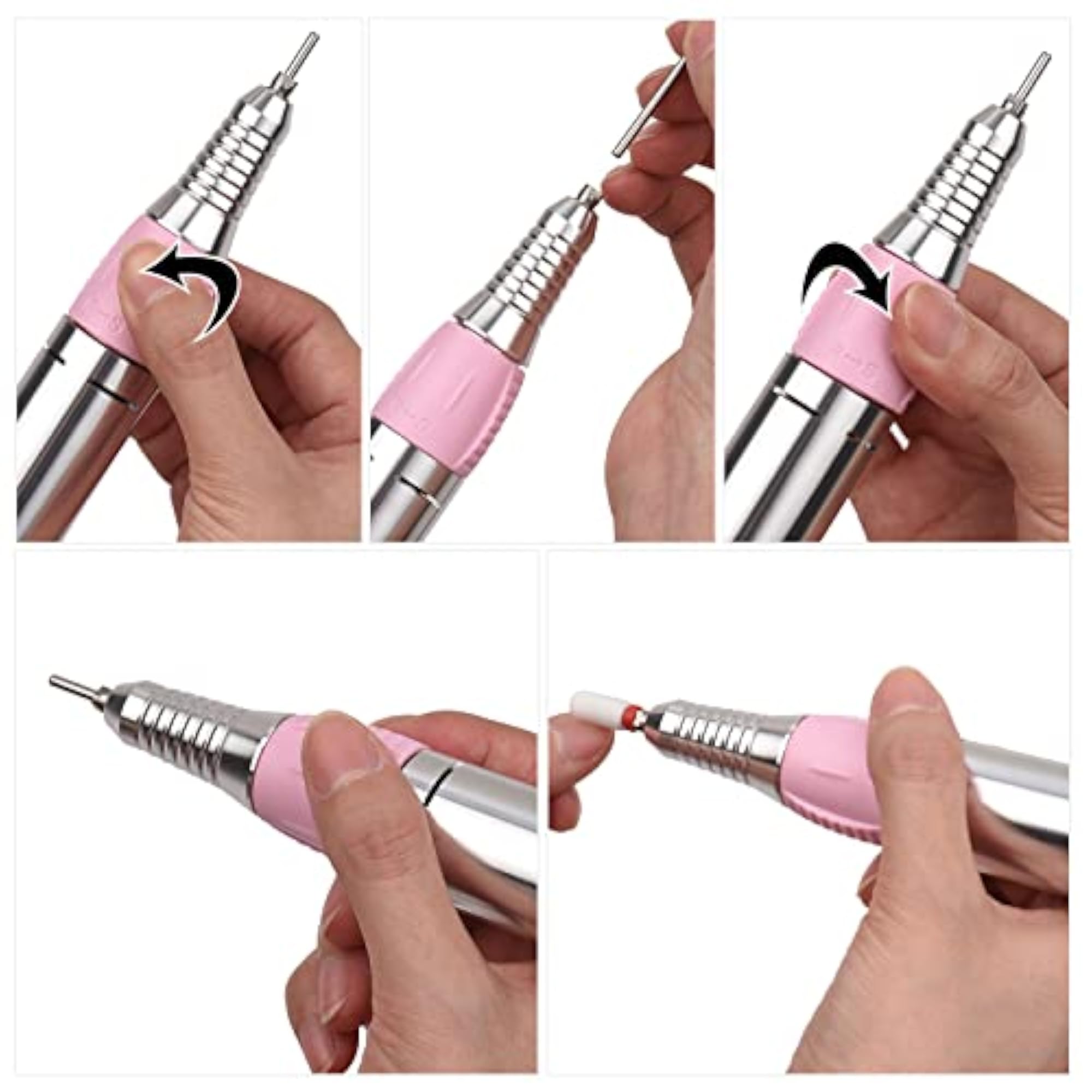 Mini Electric Nail Drill Handpiece for Nail Art Tool