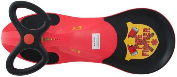 Miniatura 5 de Wiggle Car - Juguete de paseo en ambulancia para edades de 3 años en adelante, sin baterías, engranajes o pedales, simplemente gira, mueve y ve por