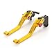 Price comparison product image FXCNC Billet Short Adjustable Brake Clutch Levers Compatible with MV Agusta F3 675 2013-2020, Super Veloce serie oro 2020+, F3 800 (NOT, AGO,RC or AMG models) 2014-2020