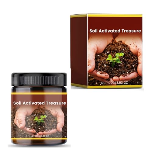 zuousxbs 100 G Attivatori del Terreno Attivato dal Suolo Che Terbantina del Terreno Compost Piantine per Paesaggio del Radice delle Piante da Giardino