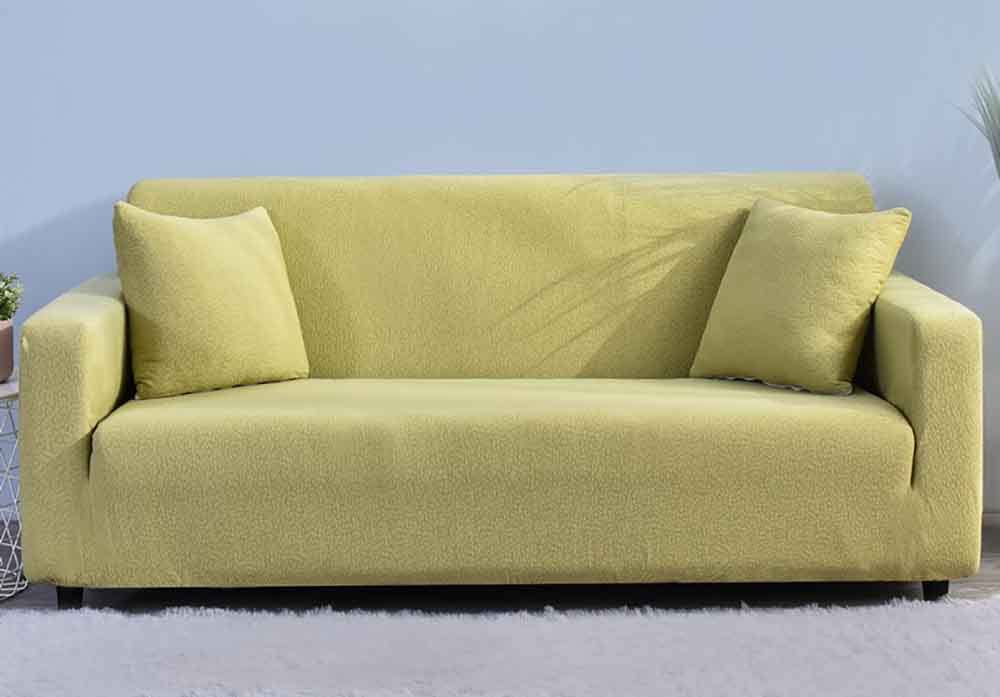 Housse de canapé coussin élastique vert housse de chaise extensible animaux