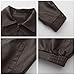 hathne Women's Oversized Leather Jackets Faux Zip Up Fall Fashion Motorcycle Jackets Coats Winter Clothes(Coffee,XXL)