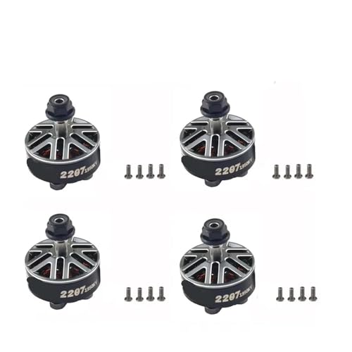 2207 1950KV/2550KV �u���V���X���[�^�[ 2-6S Lipo 5 �C���` FPV ���[�V���O �h���[���p (4 ��)(4PCS 2550KV)