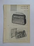  Grundig Ersatzteil-Liste: Concert-Boy 200 - Party-Boy 200