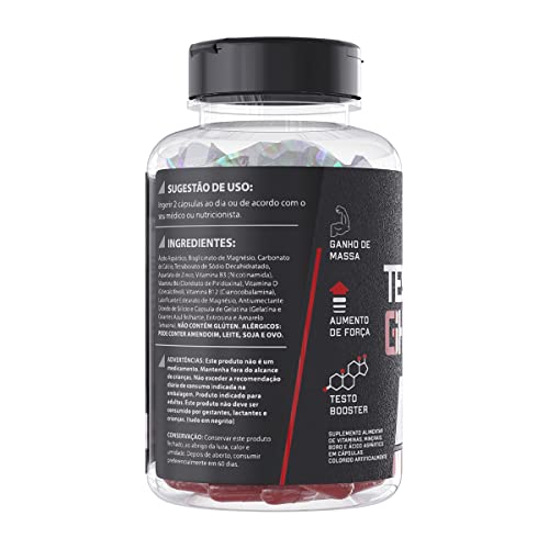Precursor GH Booster Dark Lab | 2 Potes (120 Capsulas) | Serve 60 porções | Boro | Vitamina B3 | Mag