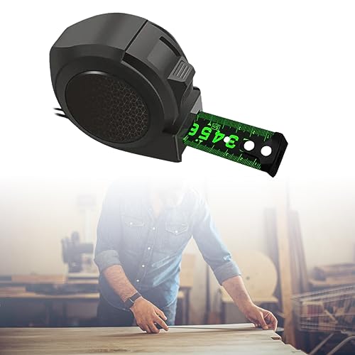 Cinta Métrica de Acero Fluorescente 10 m x 25 mm con Bloqueo miniatura 2
