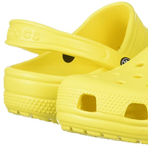 Image of Crocs Unisex Adult Classic Lemon Clogs (10001-7C1)