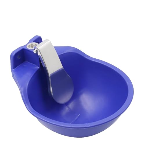USUNFARM Automatic Livestock Water Troughs Bowl Large Livestock Water Fountain Tool Pet Feeding Bowls, Automatic Water Dispenser Bowl, Automatic Drinking Water Bowl for Sheep Horses Cattle Pigs Dog