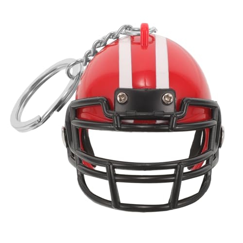 BESPORTBLE Football Helmet Keychain Football Charm Keychain Player Charm Sports