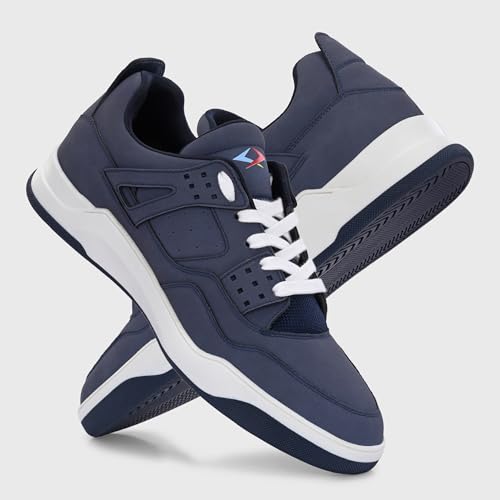 Image of Cruiser Mens Sneaker | Comfort & Style with Soft Cushioned Insole | Sleek, Stylish, and Ready for Anything | Everyday Sneakers with Effortless Vibes|Trendy Lace-Up Design for Casual Outfits 2604