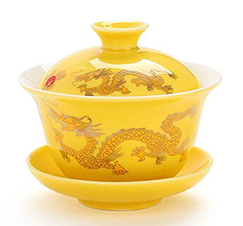YBK Tech Dragon Gaiwan Yellow