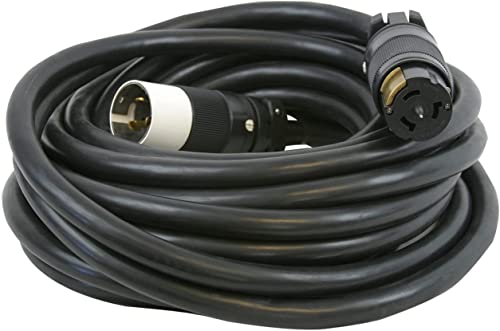 100 ft. Temporary Power Distribution Cable for TPDL or TPDS Series 50A 125/250V CS6365L Plug to CS6364L Connector