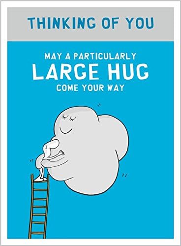 Greeting Card (ABA7466) - Thinking of You - Particularly Large Hug - Harold's Planet Range