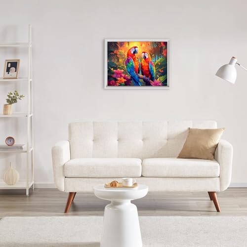 Bowetile DIY Diamond Painting, Animal-08, 40x30 cm - Image 4