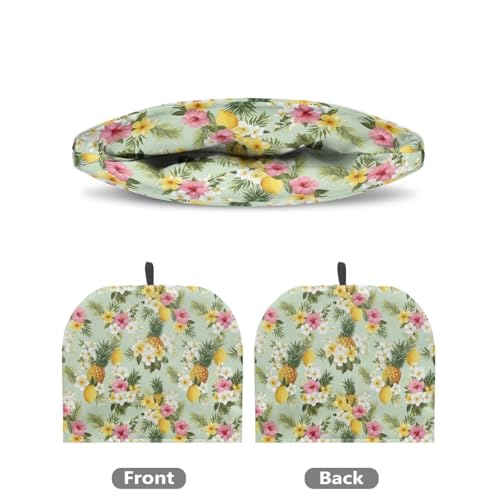 Image of Hawaiian Tea Pot Cover Pineapple Print Teapots Cosy Insulated Tea Cozies Home Kitchen Decoration Teapot Dust Cover Warming Tea Kettle Quilt Creative Gifts for Party