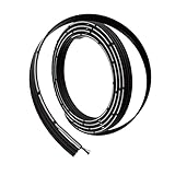 BNTECHGO 22 Gauge Silicone Ribbon Cable Flexible 4P Black 5 ft Flat Cable 22 AWG Stranded Tinned Copper Wire