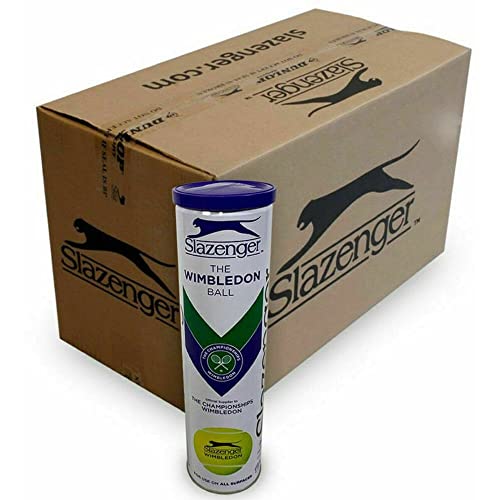 Image of Slazenger Wimbledon Tennis Ball |24 Can|72 Balls(3Balls /Can)