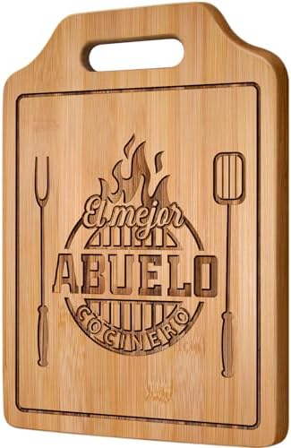 AceThrills Abuelo Gifts – Tabla de Cortar de Bambú Grabada – Regalos para El Abuelo, Regalo de CumpleañOs para El Abuelo, Regalos de Navidad, Regalo Del DíA Del Padre