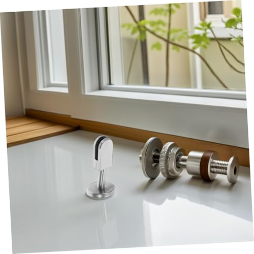 Abrazaderas de acero inoxidable para paneles de vidrio en escaleras 7