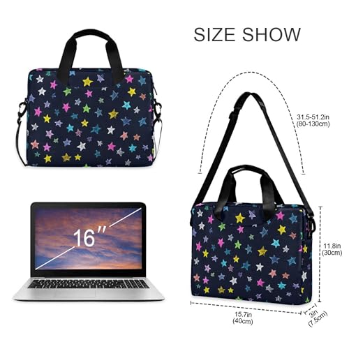 Maletín para portátil ALAZA 13-15.6 pulgadas diseño estrellas miniatura 4