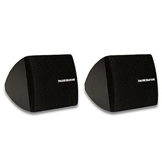 Theater Solutions TS30B Mountable Indoor Speakers Black Bookshelf Pair - Les Beatles, Paul McCartney, John Lennon, RIngo Starr, George Harrison