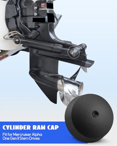 19-815951 Tampa de cilindro com acabamento adequada para Mercruiser Alpha One Gen II Stern Drives 19