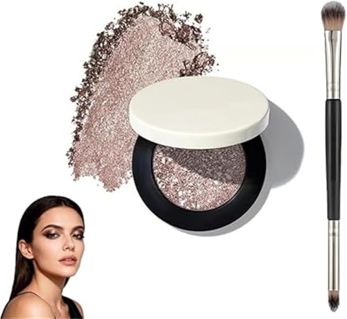 Sombra de ojos metálica multicolor – Sombra de ojos metálica brillante para mujer (#01)