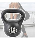 TradeShop - Manubrio Kettlebell da 10 kg Peso con Maniglia Ginnastica Fitness ERGONOMICO - 18612
