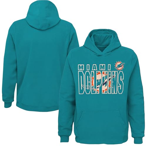 Sudadera NFL para niños Outerstuff manga larga con capucha infantil 3