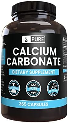 Pure Original Ingredients Calcium Carbonate No Magnesium Or Rice Fillers, Always Pure, Lab Verified